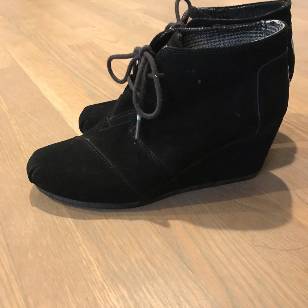 TOMS Kayla Wedge Bootie
